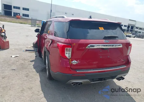 2022 Ford Explorer King Ranch из США, поврежденный, VIN 1FM5K7LC7NGB65049